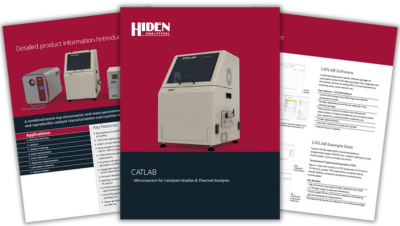 Hiden Analytical Launches New CATLAB Brochure Featuring QGA 2.0 Mass Spectrometer